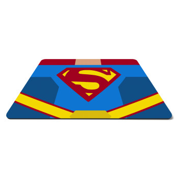 Superman flat, Mousepad ορθογώνιο 27x19cm