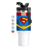 Mega Stainless steel Tumbler with lid, double wall 1,2L