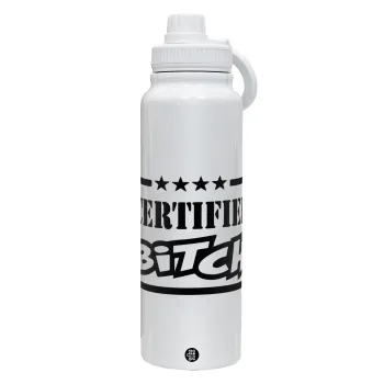 Certified Bitch, Θερμός 1L Ανοξείδωτο με Βάση Κινητού & Διπλά Τοιχώματα