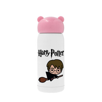 Harry potter kid, Ροζ ανοξείδωτο παγούρι θερμό (Stainless steel), 320ml