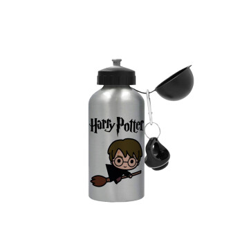 Harry potter kid, Metallic water jug, Silver, aluminum 500ml