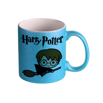 Harry potter kid, Κούπα Σιέλ Glitter που γυαλίζει, κεραμική, 330ml