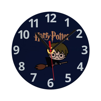 Harry potter kid, Ρολόι τοίχου γυάλινο (20cm)
