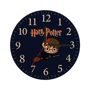 Harry potter kid, Ρολόι τοίχου ξύλινο plywood (20cm)
