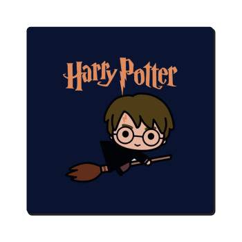 Harry potter kid, Τετράγωνο μαγνητάκι ξύλινο 6x6cm