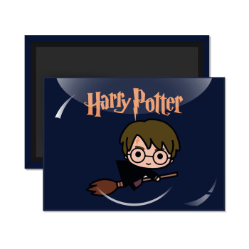 Harry potter kid, Ορθογώνιο μαγνητάκι ψυγείου διάστασης 9x6cm
