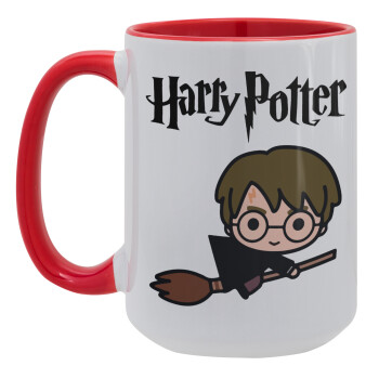 Harry potter kid, Κούπα Mega 15oz, κεραμική Κόκκινη, 450ml