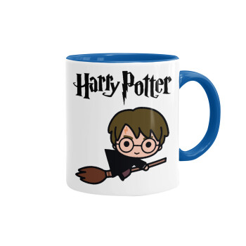 Harry potter kid, Mug colored blue, ceramic, 330ml