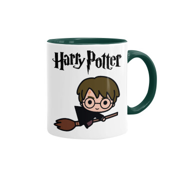 Harry potter kid, Mug colored green, ceramic, 330ml