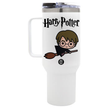 Harry potter kid, Mega Tumbler με καπάκι, διπλού τοιχώματος (θερμό) 1,2L