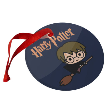 Harry potter kid, Χριστουγεννιάτικο στολίδι γυάλινο 9cm