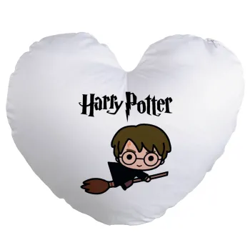 Harry potter kid, Μαξιλάρι καναπέ καρδιά 40x40cm περιέχεται το  γέμισμα