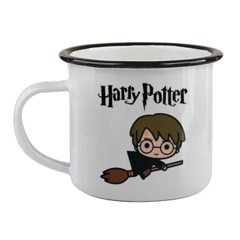 Harry potter kid, Κούπα εμαγιέ με μαύρο χείλος 360ml