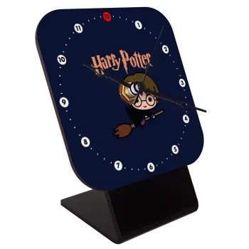 Harry potter kid, Επιτραπέζιο ρολόι ξύλινο με δείκτες (10cm)