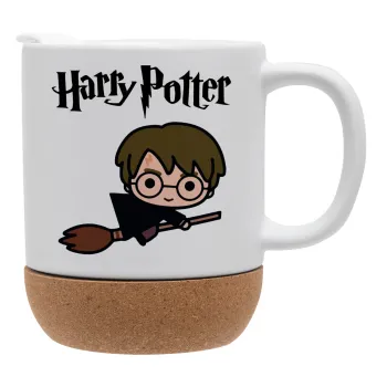 Harry potter kid, Κούπα, κεραμική με βάση φελού και καπάκι (ΜΑΤ), 330ml