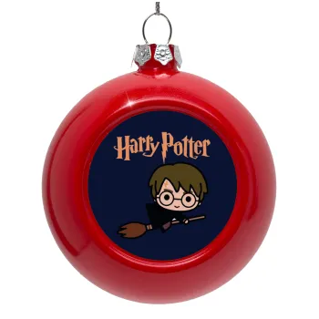 Harry potter kid, Red Christmas tree ornament bauble 8cm