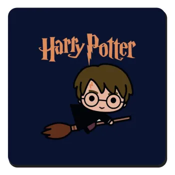 Harry potter kid, Τετράγωνο μαγνητάκι ξύλινο 9x9cm