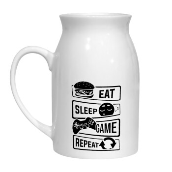 Eat Sleep Game Repeat, Κανάτα Γάλακτος, 450ml (1 τεμάχιο)