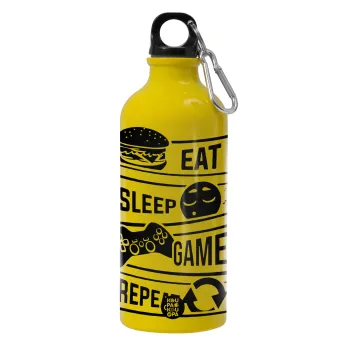 Eat Sleep Game Repeat, Παγούρι νερού 600ml