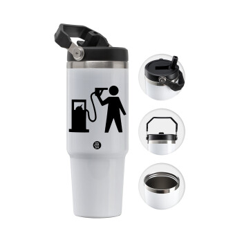 Fuel crisis, Θερμός Ανοξείδωτο 30oz με χερούλι