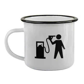 Fuel crisis, Κούπα εμαγιέ με μαύρο χείλος 360ml