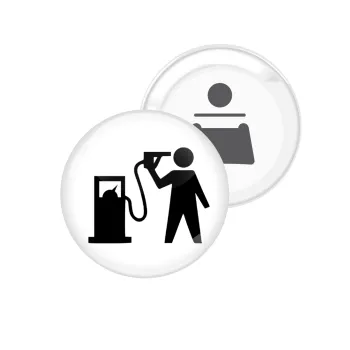 Fuel crisis, Μαγνητάκι και ανοιχτήρι μπύρας στρογγυλό διάστασης 5,9cm