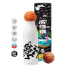 Bascetball Metal mug thermos, double wall, 550ml