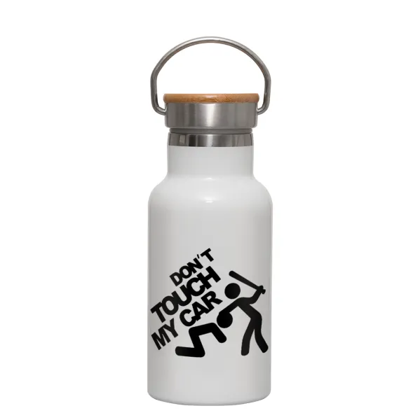 Don't touch my car — Bamboo Λευκός (350ml)