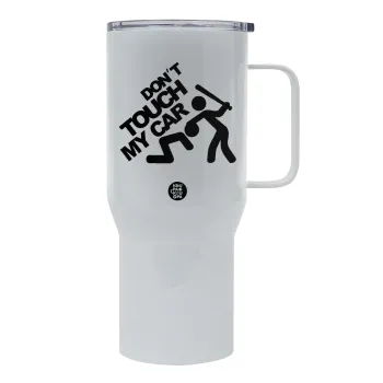 Don't touch my car, Tumbler με καπάκι, διπλού τοιχώματος (θερμό) 750L