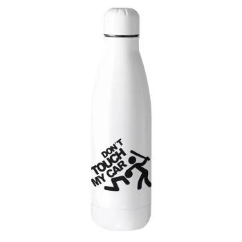 Don't touch my car, Metal mug thermos (Stainless steel), 500ml