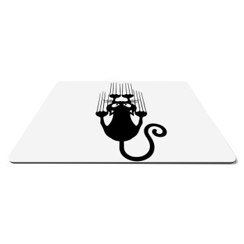 Cat scratching, Mousepad rect 27x19cm