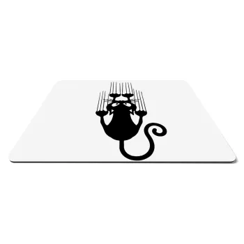 Cat scratching, Mousepad rect 27x19cm
