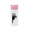 Pink stainless steel thermal flask, 320ml