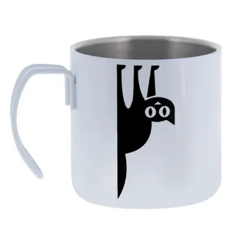 Cat upside down — Κούπα Ανοξείδωτη διπλού τοιχώματος 400ml