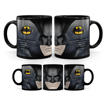 Batman full wrap, Mug black, ceramic, 330ml