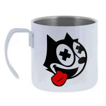 helix the cat — Κούπα Ανοξείδωτη διπλού τοιχώματος 400ml