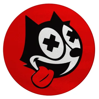 helix the cat, Επιφάνεια κοπής γυάλινη στρογγυλή (30cm)