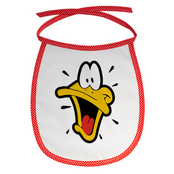 Daffy Duck, Σαλιάρα μωρού αλέκιαστη με κορδόνι Κόκκινη
