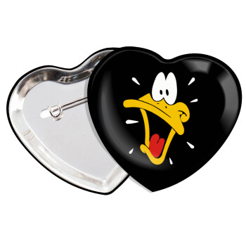 Daffy Duck, Κονκάρδα παραμάνα καρδιά (57x52mm)