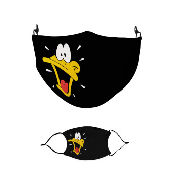 Daffy Duck, Μάσκα υφασμάτινη παιδική πολλαπλών στρώσεων με υποδοχή φίλτρου
