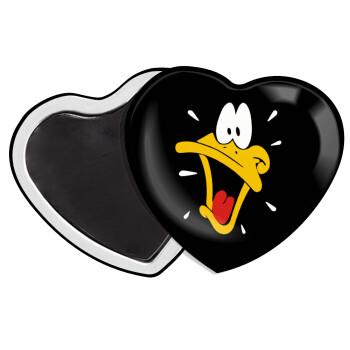 Daffy Duck, Μαγνητάκι καρδιά (57x52mm)