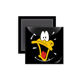 Daffy Duck, Μαγνητάκι ψυγείου τετράγωνο διάστασης 5x5cm