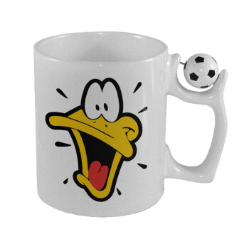 Daffy Duck, Κούπα με μπάλα ποδασφαίρου , 330ml