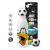 Soccer Metal mug thermos, double wall, 550ml