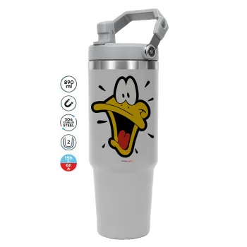 Daffy Duck, ΓΚΡΙ χρώματος Θερμός Ανοξείδωτο 890ml (30oz) με χερούλι