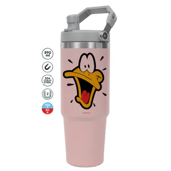 Daffy Duck, ΡΟΖ χρώματος Θερμός Ανοξείδωτο 890ml (30oz) με χερούλι