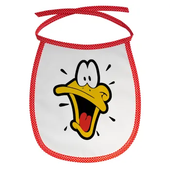 Daffy Duck, Σαλιάρα μωρού αλέκιαστη με κορδόνι Κόκκινη