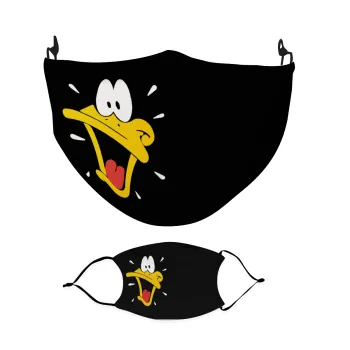 Daffy Duck, Μάσκα υφασμάτινη Ενηλίκων πολλαπλών στρώσεων με υποδοχή φίλτρου