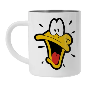 Daffy Duck, Mug Stainless steel double wall 300ml