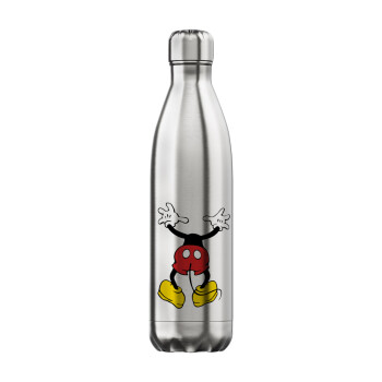 Mickey hide..., Μεταλλικό παγούρι θερμός Inox (Stainless steel), διπλού τοιχώματος, 750ml